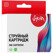 Картридж струйный Sakura 123 F6V17AE для HP черный совместимый