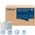 Бумага туалетная рулонная Tellus Advanced T2 2-слойная белая 12 рулонов  по 170 метров (120231)