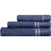 Набор полотенец махровых Селена 3 штуки 30х60/50х80/70х130 см 360 г/кв.м сапфир