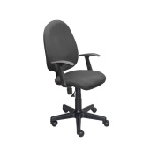 Кресло офисное Easy Chair 325 серое (ткань, пластик)
