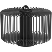 Демосистема настольная А4 вращающаяся 30 рамок черного цвета ProMega office