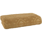 Полотенце махровое Jacquard 70х140 см 500 г/кв.м коричневое