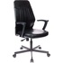 Кресло офисное Easy Chair 224 PPU чёрное (экокожа, металл)