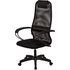 Кресло для руководителя Easy Chair 675 TTW чёрное (сетка/ткань, пластик)