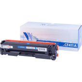 Картридж лазерный NV Print CF411A для HP голубой совместимый