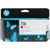 Картридж струйный HP 738 498N6A пурпурный оригинальный