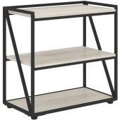 Стеллаж для документов Loftis LMLC 80 (сосна эдмонт/черный, 800х430х781  мм)