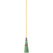 Метла уличная круглая пластиковая Сибртех 14x31 см с черенком 119 см