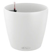 Кашпо с автополивом Lechuza Classico Color 28 9 л белое (28х28х26 см)