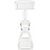 Ценникодержатель подвесной на прищепке прозрачный (10 штук в упаковке)