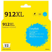 Картридж струйный T2 912XL IC-H3YL81AE для HP голубой совместимый