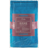 Набор полотенец махровых Home Collection 2 штуки 50x80/70х130 см 600  г/кв.м синий