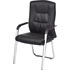 Конференц-кресло Easy Chair 807 VPU чёрное (экокожа, металл   хромированный)