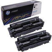 Картридж лазерный HP 410X CF410XD черный оригинальный повышенной емкости (двойная упаковка)
