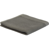 Полотенце вафельное Essential 50х90 см 430 г/кв.м темно-серое