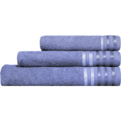 Набор полотенец махровых Селена 3 штуки 30х60/50х80/70х130 см 360 г/кв.м синие