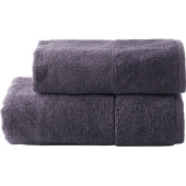 Набор полотенец махровых Home Collection 2 штуки 50x80/70х130 см 600  г/кв.м темно-серый