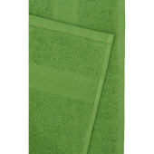 Набор полотенец махровых 10 штук в упаковке 50x90 см 440 г/кв.м  тёмно-салатовые