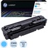 Картридж лазерный HP 410A CF411A голубой оригинальный