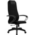 Кресло для руководителя Easy Chair SU-B-10 чёрное (ткань, пластик)