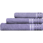 Набор полотенец махровых Селена 3 штуки 30х60/50х80/70х130 см 360 г/кв.м сиреневые