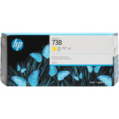 Картридж струйный HP 738XL 676M8A желтый оригинальный повышенной емкости