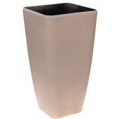 Кашпо Sandstone белое (29.5х57 см)
