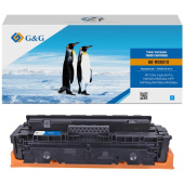 Картридж лазерный G&G 415X GG-W2031X/W2031X для HP голубой совместимый повышенной емкости