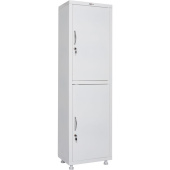 Шкаф медицинский Hilfe МД 1 1657/SS (белый, 570x320x1755 мм)