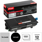 Картридж лазерный Комус TK-3400 для Kyocera черный совместимый