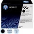 Картридж лазерный HP 55X CE255X черный оригинальный повышенной емкости
