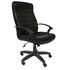 Кресло для руководителя Easy Chair ТП 639 чёрное (экокожа/ткань,  пластик)