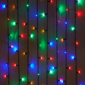 Гирлянда светодиодная уличная разноцветный свет 10 м