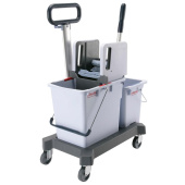 Тележка уборочная двухведёрная Vileda Professional 2x25/10 л с отжимом  (149099)