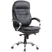 Кресло для руководителя Easy Chair 515 MPU чёрное (экокожа, металл)