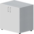 Шкаф для документов Artwood OMLD760TIBL (титан/белый, 800х600х800 мм)