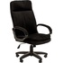 Кресло для руководителя Комус Мебель Easy Chair 691 чёрное (ткань,  пластик)