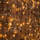 Гирлянда светодиодная Neon-Night Дождь теплый белый свет 160 светодиодов (2x0.8 м, 235-286)