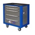 Тележка инструментальная Toollbox TBS-5 серая/синяя (800x468x775 мм)