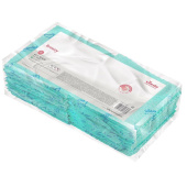 Салфетки хозяйственные Vileda Professional Breazy  микрофибра 36x35 см  105 г/кв.м зелёные (25 штук в упаковке)