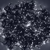 Гирлянда светодиодная уличная Neon-Night бахрома нейтральный белый свет 665 светодиодов (20х5 м)