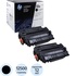 Картридж лазерный HP 55X CE255XD черный оригинальный повышенной емкости (двойная упаковка)