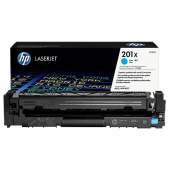 Картридж лазерный HP 201X CF401X голубой оригинальный повышенной емкости