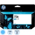 Картридж струйный HP 728 F9J67A голубой оригинальный
