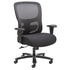 Кресло для руководителя Easy Chair 582 TС чёрное (сетка/ткань, металл)