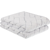 Набор полотенец махровых Комус Гарда 2 штуки 50x80 см 500 г/кв.м голубой