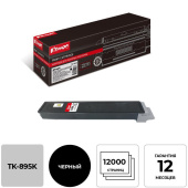 Картридж лазерный Комус TK-895K 1T02K00NL0 для Kyocera черный  совместимый