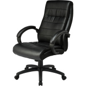 Кресло для руководителя Easy Chair 648 TPU черное (искусственная кожа, пластик)