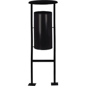 Урна для улицы Титан УК-1 24 л сталь (51x25 см)