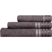 Набор полотенец махровых Селена 3 штуки 30х60/50х80/70х130 см 360 г/кв.м серые
